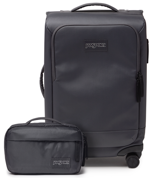 22" Carry On Luggage Toiletry Bag Smokey Grit Set