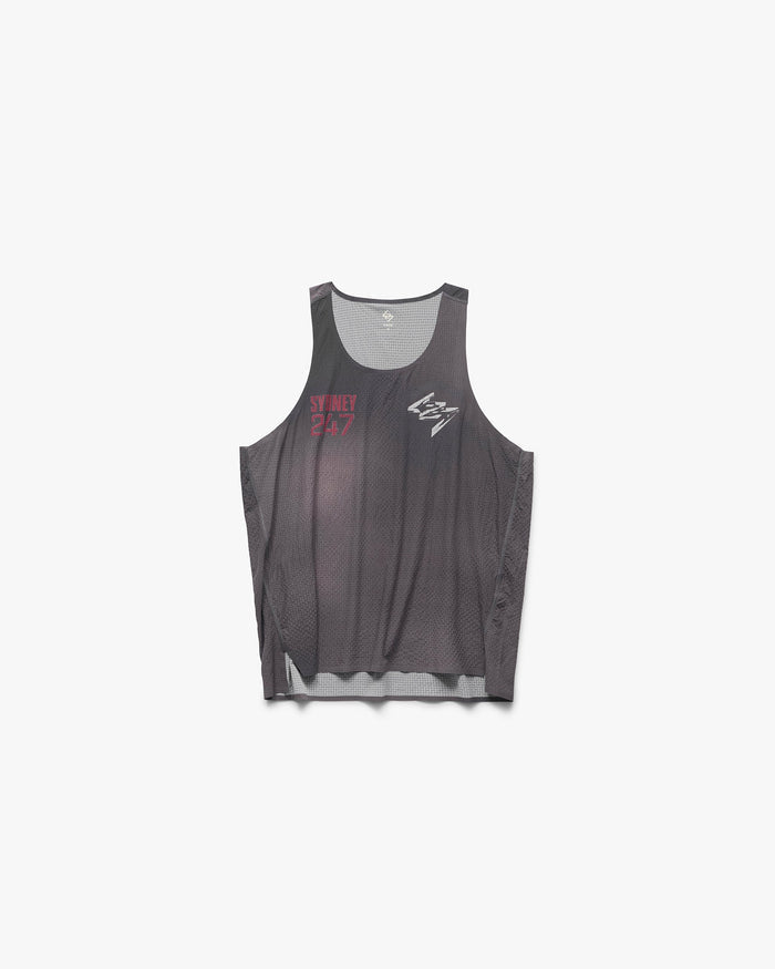 247 Sydney Singlet - Washed Grey