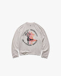 247 Torch Boxy Long Sleeve T-Shirt - Bleach Wash