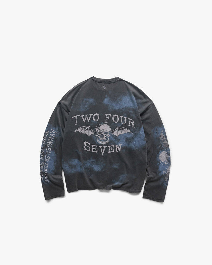 247 x Avenged Sevenfold Nightmare Long Sleeve T-Shirt - Aged Black
