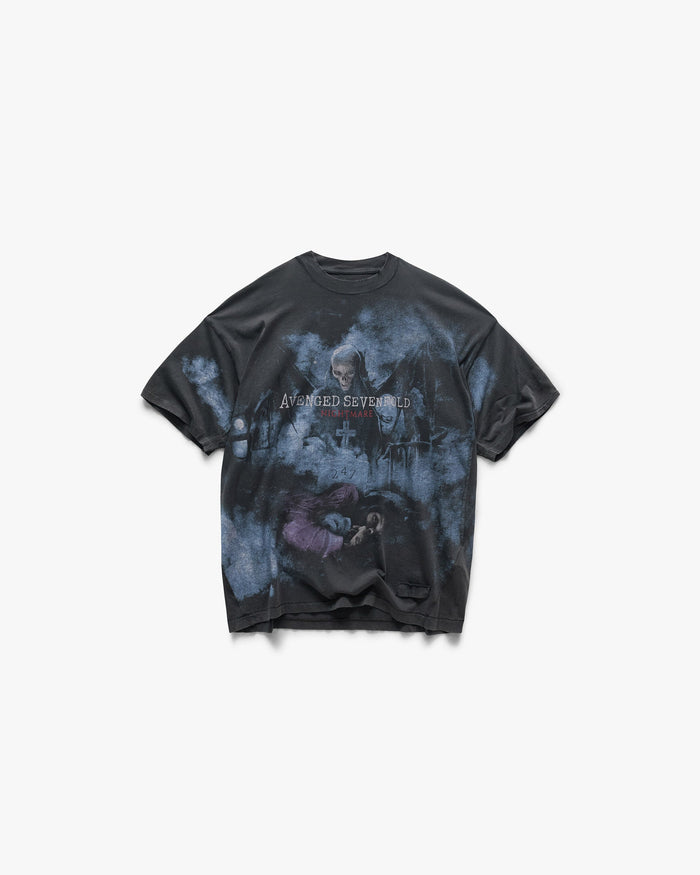 247 x Avenged Sevenfold Nightmare T-Shirt - Aged Black