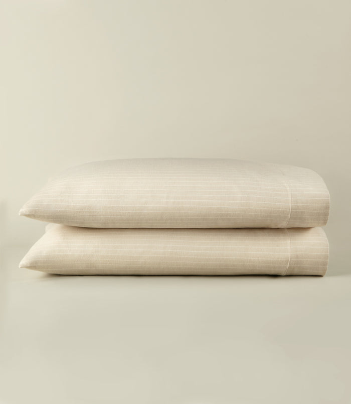 All Seasons Brushed Pillow Cases, Linen