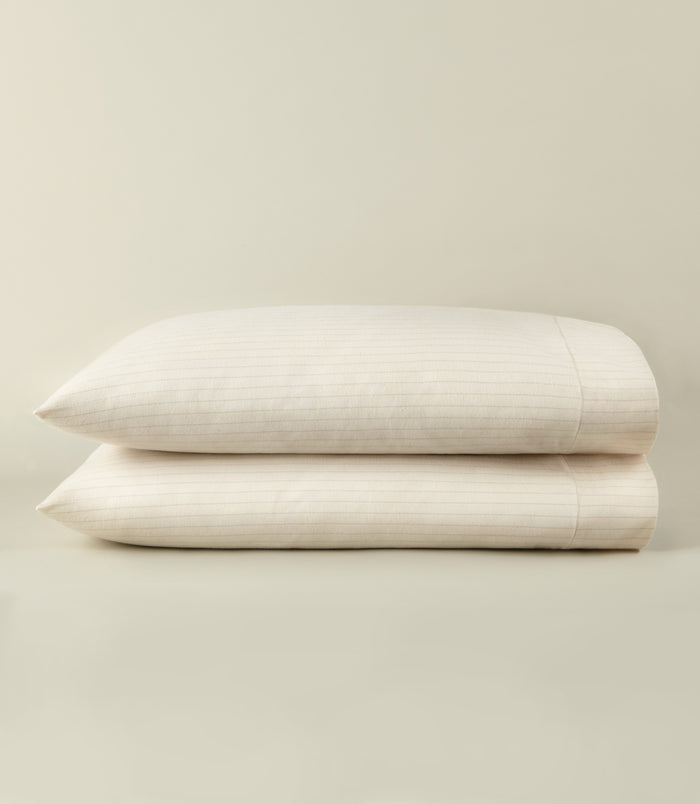 All Seasons Brushed Pillow Cases, Pearl