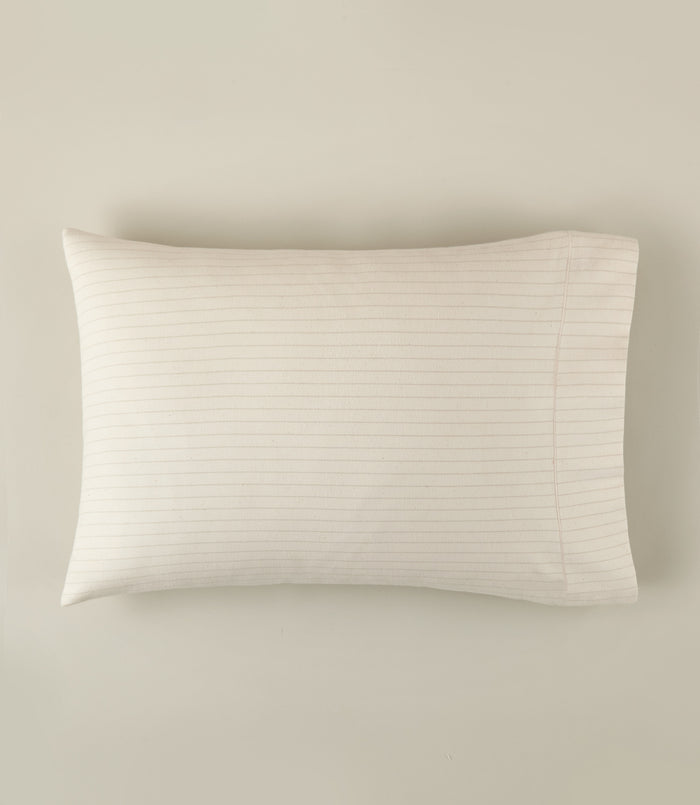 All Seasons Brushed Pillowcase, Pearl