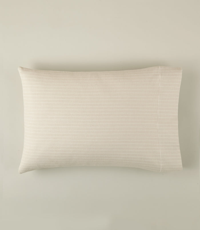 All Seasons Brushed Pillowcase, Linen