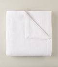 All Seasons Framed Cotton Blanket, White