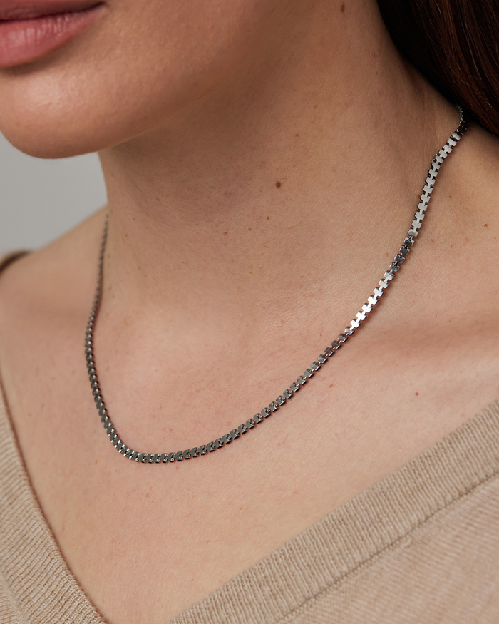 JENNY BIRD Waterproof Amalfi Chain Silver Chain For Women