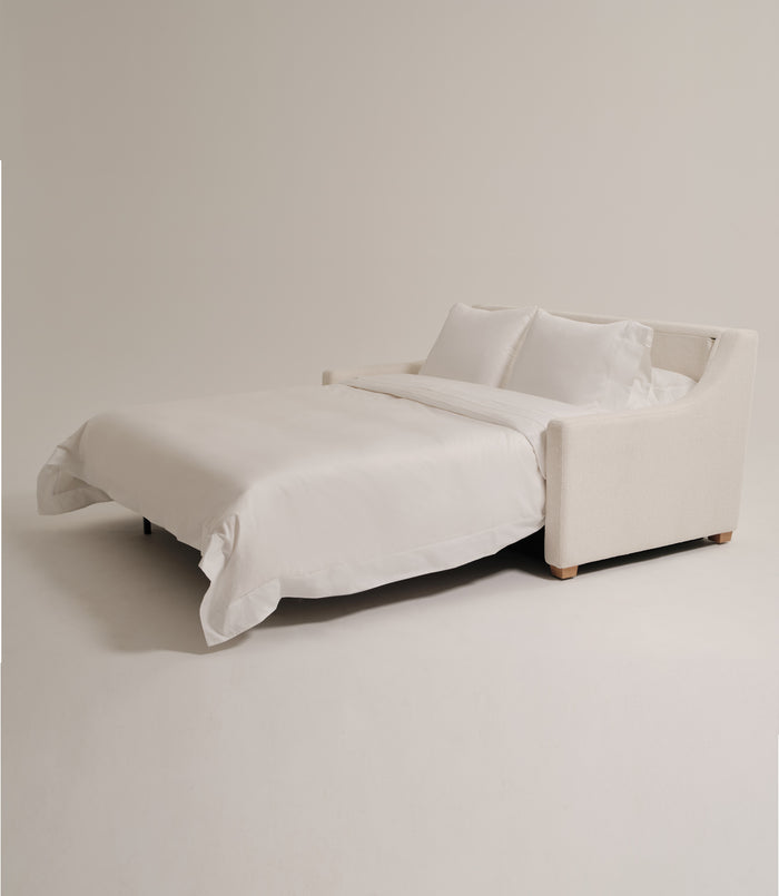 American Leather Silver Sleeper Sheet Set Lifestyle 5