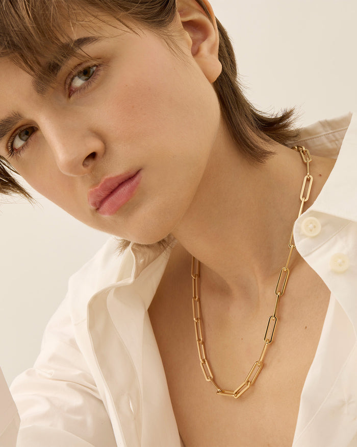 JENNY BIRD Andi Slim Chain Gold Chain For Women