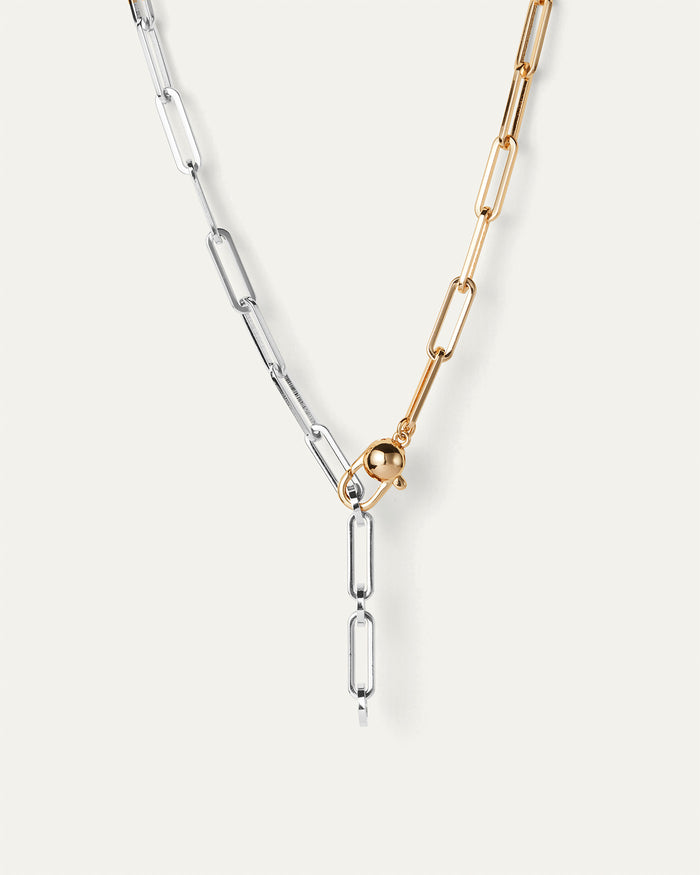 JENNY BIRD Andi Slim Chain Two Tone Chain For Women