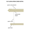 Apron Cord Retainers for Flip Looms