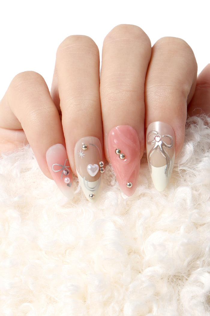 BALLERINA SLIPPER - PRESS-ON NAILS