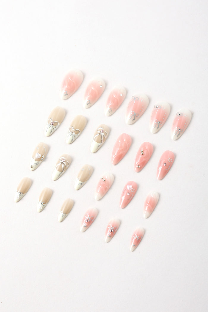 BALLERINA SLIPPER - PRESS-ON NAILS