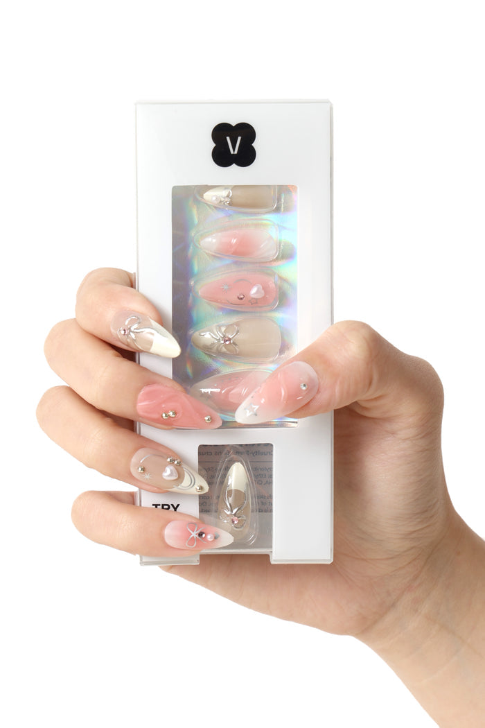BALLERINA SLIPPER - PRESS-ON NAILS
