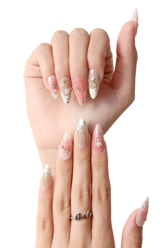 BALLERINA SLIPPER - PRESS-ON NAILS