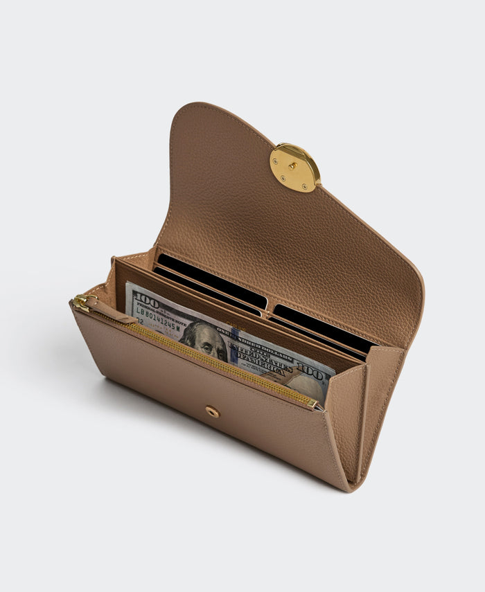 Basalt Long Wallet - Tan Wallets & Money Clips Cafuné