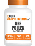 BulkSupplements.com Bee Pollen 360 capsules bottle image