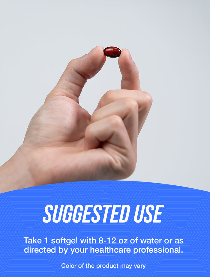 Biotin softgels suggested use image