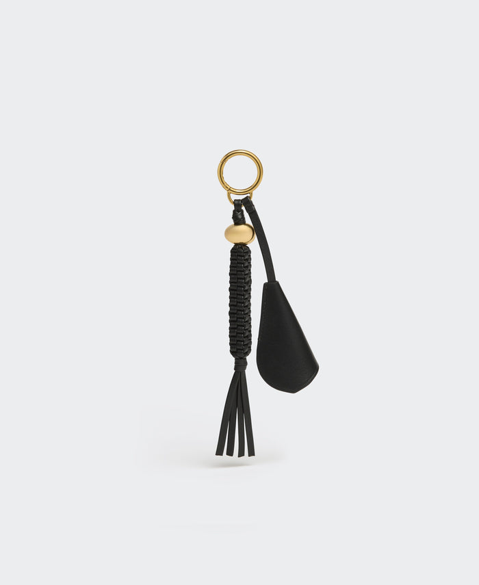 Bloom Key Holder - Black Handbags Cafuné