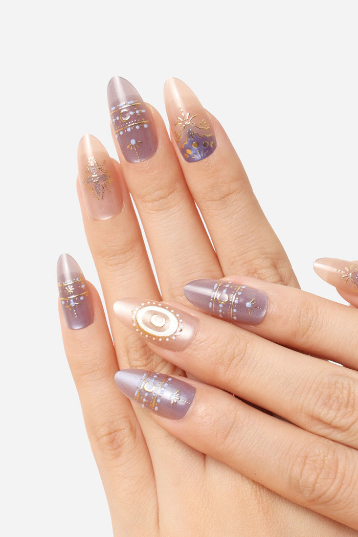 DANCE MOON - ALMOND PRESS-ON NAILS