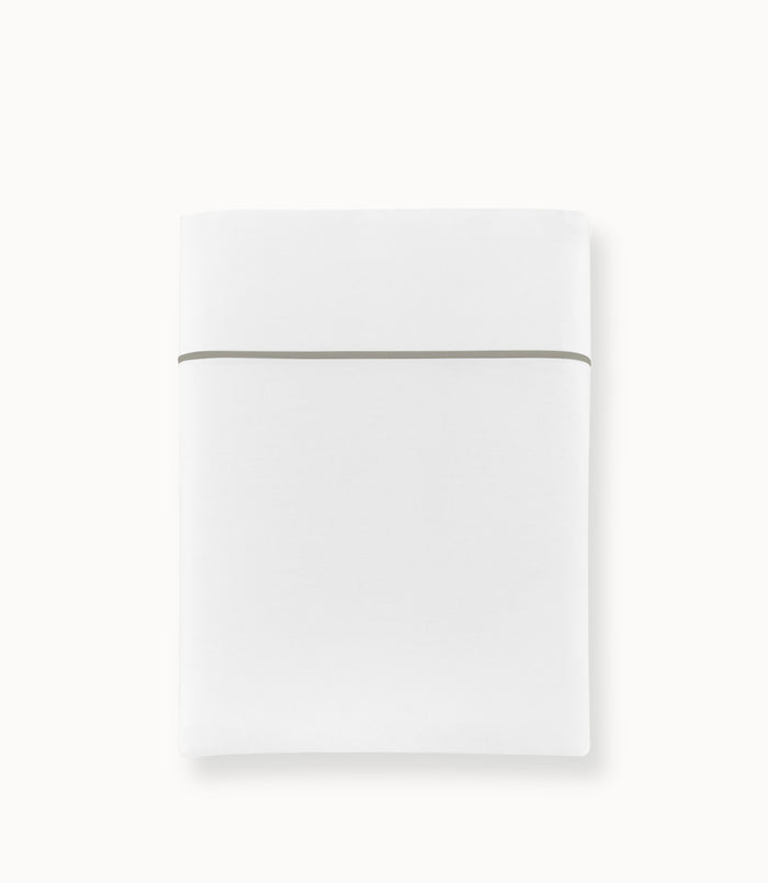 Boutique Percale Flat Sheet Platinum