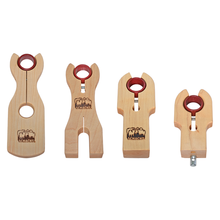 Bulky front maidens for spinning wheels