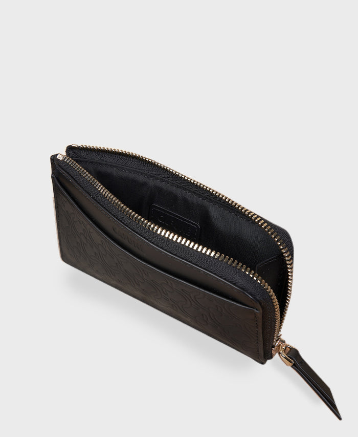 C-Lock L-Zip Cardholder - Black Wallets & Money Clips Cafuné