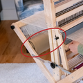 Cardboard Warp Separator for Wolf Pup Looms