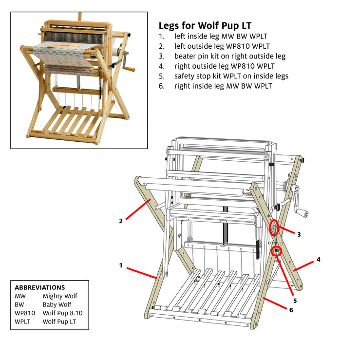 Cherry Legs for Wolf