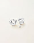 JENNY BIRD Chunky Doune Silver Hoop Earrings For Women