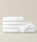 Clara Sateen Sheet Set, White