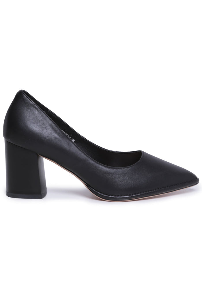 Classic Block Heel Pumps