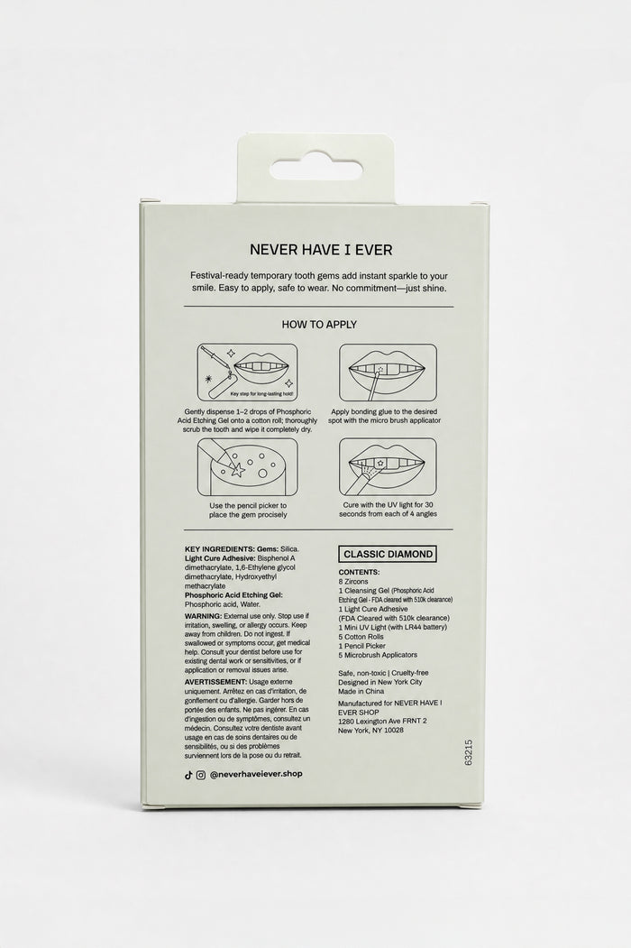 CLASSIC DIAMOND - DIY Tooth Gem Kit