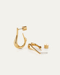 JENNY BIRD Colette Hoop Earrings - Small Gold Hoop Earrings For Women