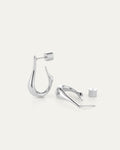 JENNY BIRD Colette Hoop Earrings - Small Silver Hoop Earrings For Women