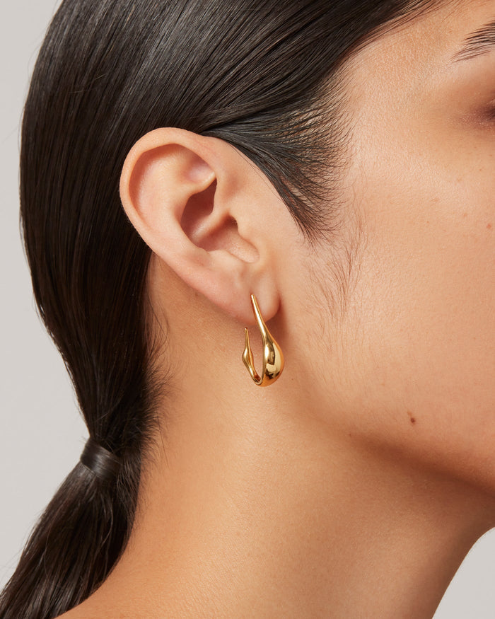 JENNY BIRD Colette Hoop Earrings - Small Gold Hoop Earrings For Women