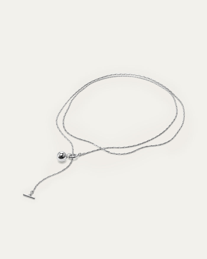 JENNY BIRD Constance Wrap Chain Silver Chain For Women