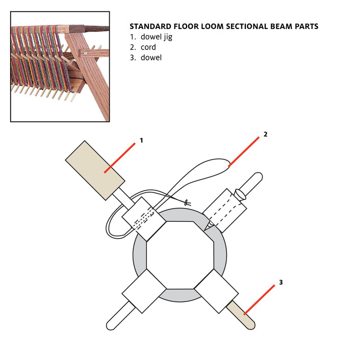 Cords for Wolf & SFL Sectional Beams, 5 pack