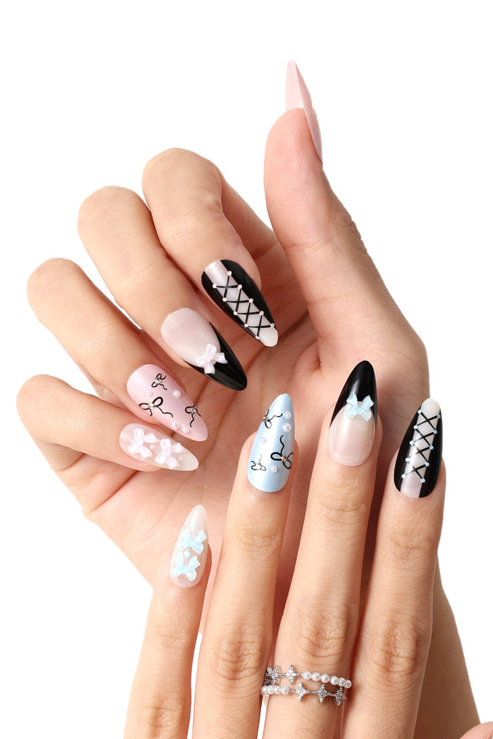 CORSET COQUETTE - PRESS-ON NAILS