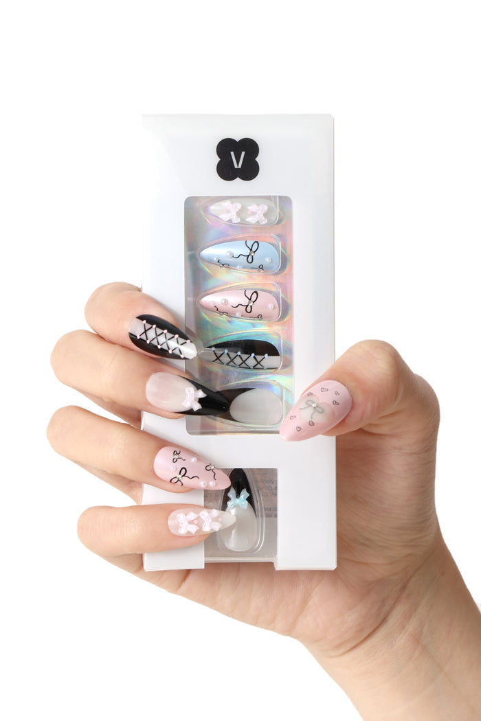 CORSET COQUETTE - PRESS-ON NAILS