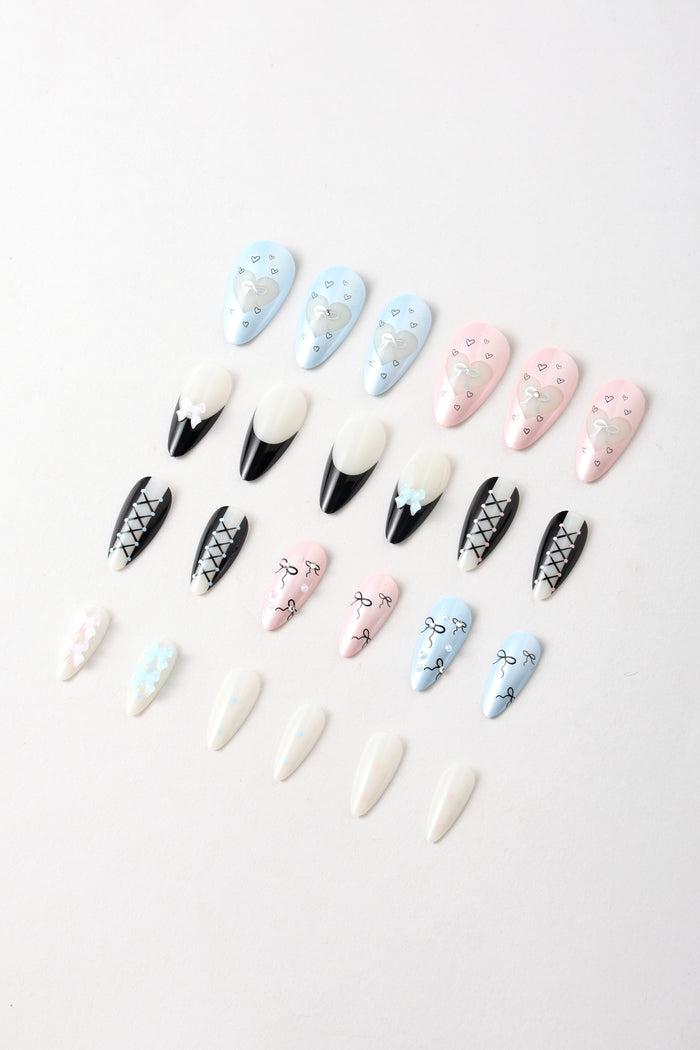 CORSET COQUETTE - PRESS-ON NAILS