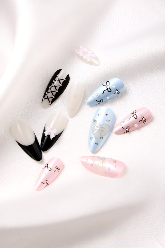 CORSET COQUETTE - PRESS-ON NAILS