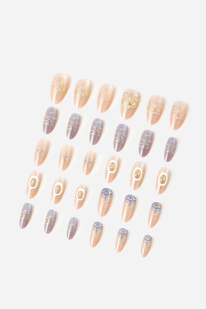 DANCE MOON - ALMOND PRESS-ON NAILS