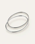 JENNY BIRD Waterproof Dane Anklet Stack Silver Anklet Stack For Women