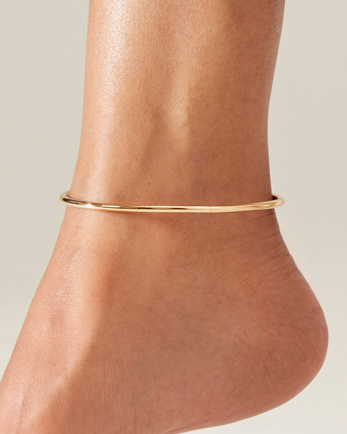 JENNY BIRD Dane Anklet Waterproof Gold Ankle Bracelet For Women