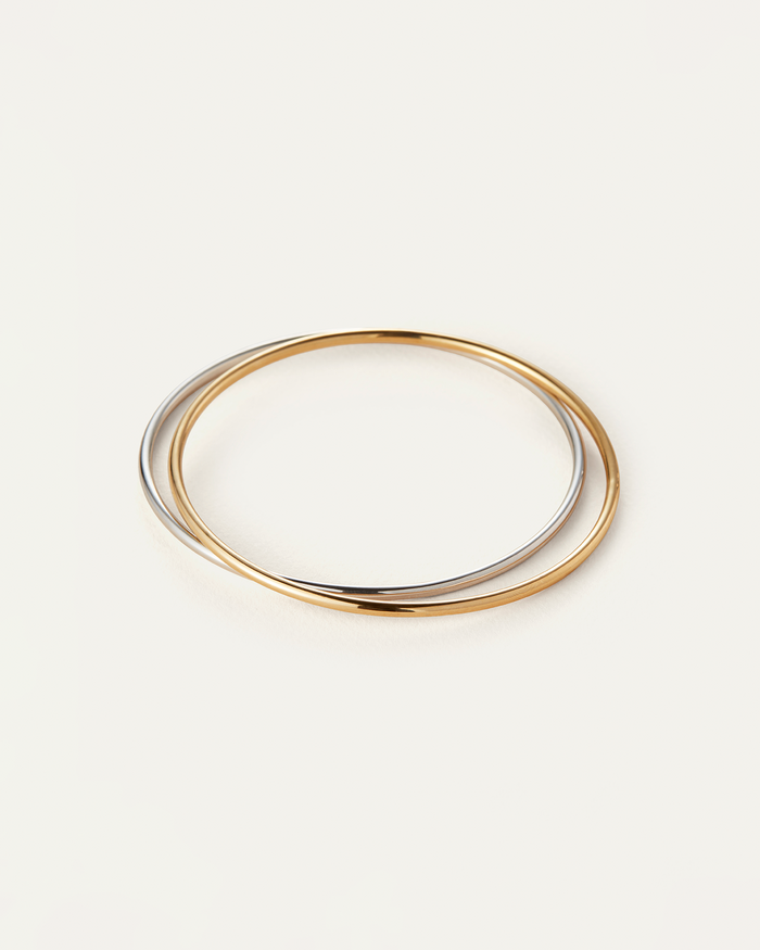 JENNY BIRD Dane Arm Cuff Set Two Tone Arm Cuff Set For Women