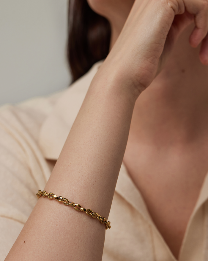 JENNY BIRD Waterproof Dhani Bracelet Gold Bracelet For Women
