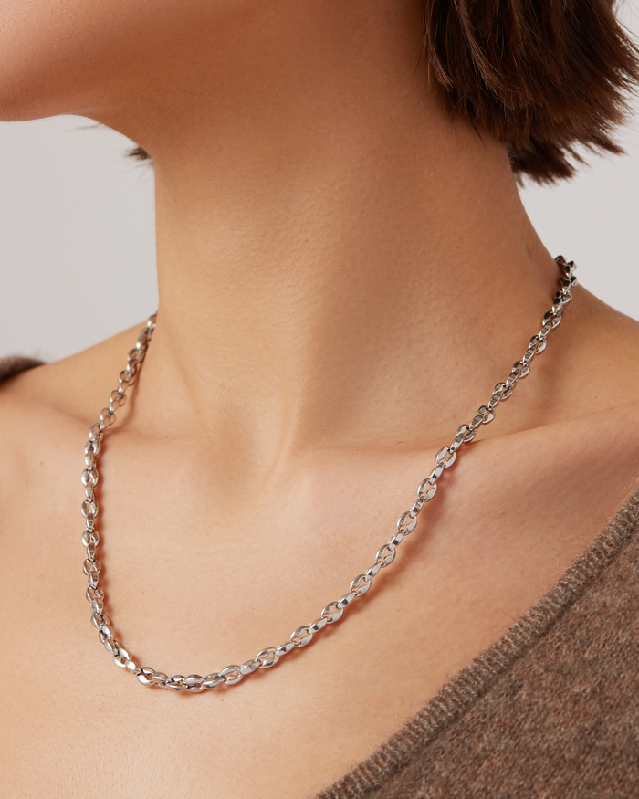 JENNY BIRD Waterproof Dhani Chain Silver Chain For Women