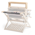 Baby Wolf 8-shaft loom with High Castle Tray and Trap