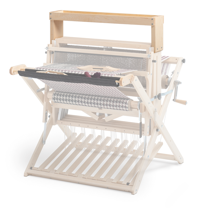 Baby Wolf 8-shaft loom with High Castle Tray and Trap